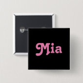 Button Mia (Voorkant /achterkant)