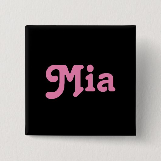 Button Mia (Voorkant)