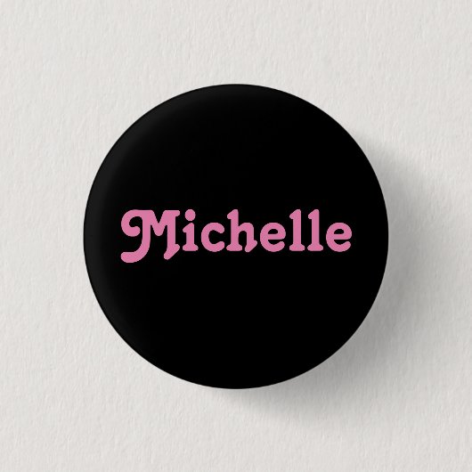 Button Michelle (Voorkant)