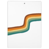 Button Mok zwart-wit en koekjesretro Klembord (Achterkant)