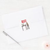 "Button Monkey" Sticker (Envelop)