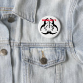 Button Monsanto Bio Hazard Flip (In situ)