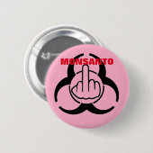 Button Monsanto Bio Hazard Flip (Voorkant /achterkant)