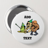 Button "Monster Birthday" (Voorkant /achterkant)