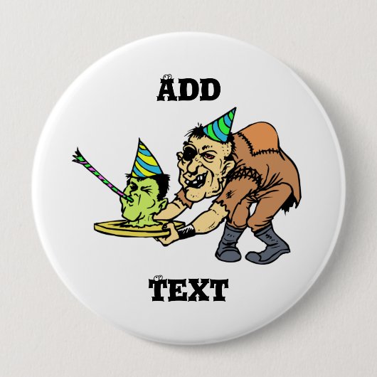 Button "Monster Birthday" (Voorkant)