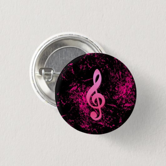 Button Music Note Symbol (Voorkant /achterkant)