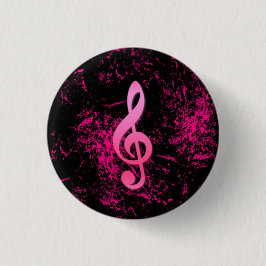 Button Music Note Symbol