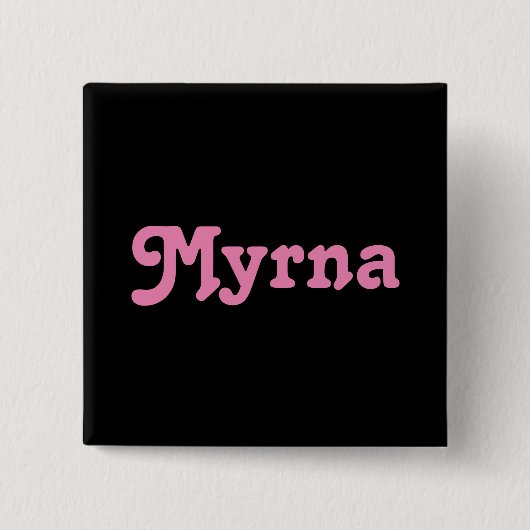 Button Myrna (Voorkant)
