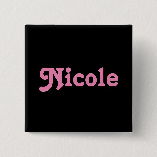 Button Nicole (Voorkant)