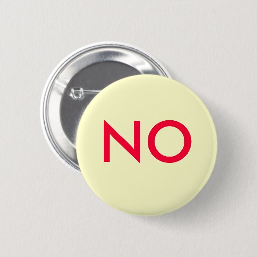 Button - NO (Voorkant /achterkant)