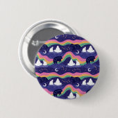 Button Noordelijke Lichten (Voorkant /achterkant)