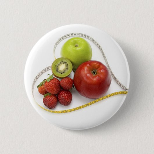 Button Nutritionist Verdure Fruit (Voorkant)