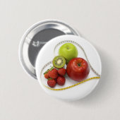 Button Nutritionist Verdure Fruit (Voorkant /achterkant)
