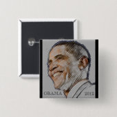 Button Obama 2012 (Voorkant /achterkant)