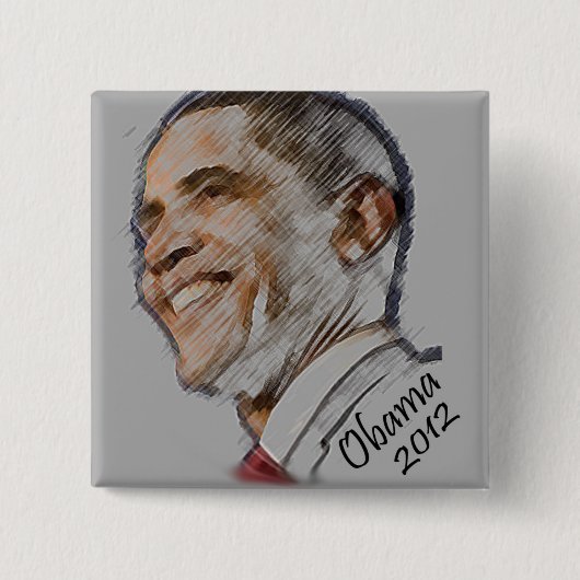 Button Obama 2012 (Voorkant)