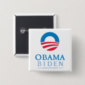 Button Obama-Biden (Voorkant /achterkant)
