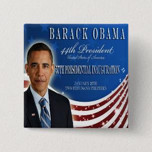 Button Obama Inauguration 2013