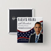 Button Obama Inauguration 2013 (Voorkant /achterkant)