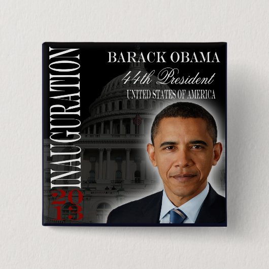 Button Obama Inauguration 2013 (Voorkant)