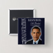 Button Obama Inauguration 2013 (Voorkant /achterkant)
