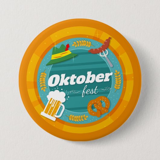 Button Oktoberfest Beer Festival (Voorkant)