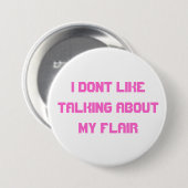 Button omhoog en sla de flair over (Voorkant /achterkant)