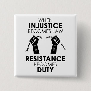 Button onrecht plein