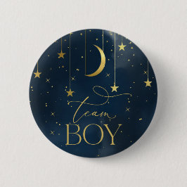 Button onthullen, team Boy Navy Blue Button