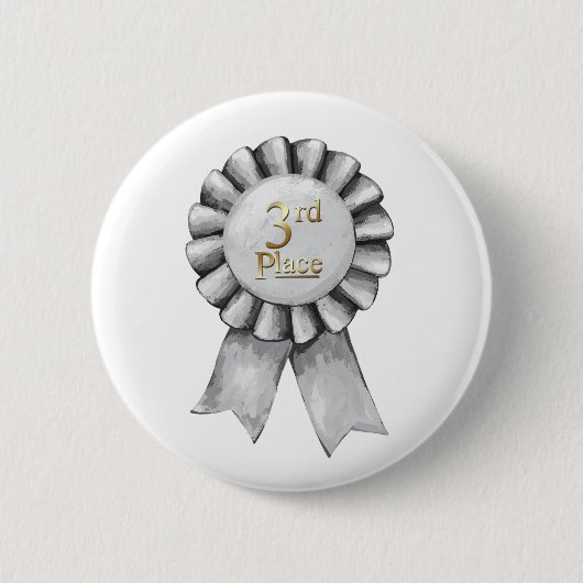 Button op basis van 3rd Place Ribbon (Voorkant)