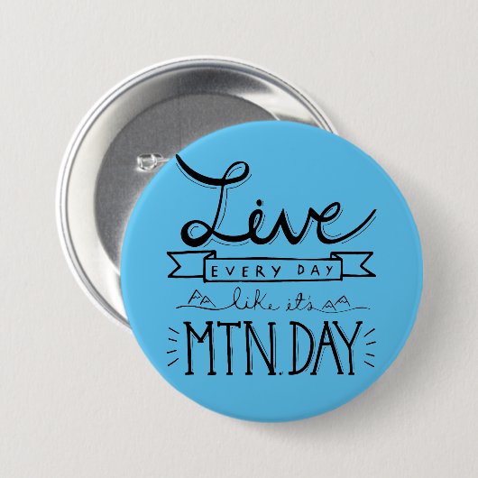 Button op de mountainDay (Voorkant /achterkant)