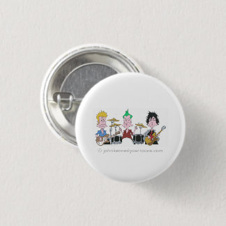 Button op groene dag