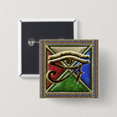 Button op het Horusplein (Voorkant /achterkant)