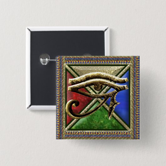 Button op het Horusplein (Voorkant /achterkant)