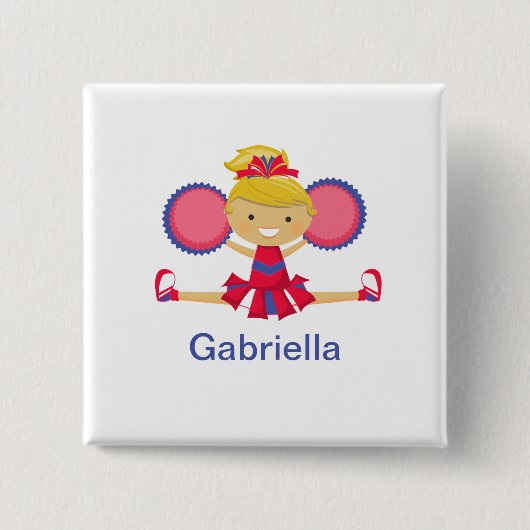 Button op het Plein van de Rood en Blauwe Spirit G (Voorkant)