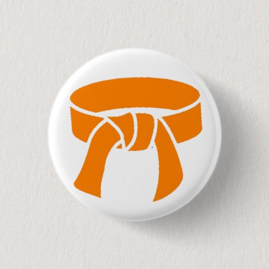 Button Oranje gordel (Voorkant)