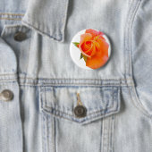 Button Oranje Roos / badge / Brooch (In situ)