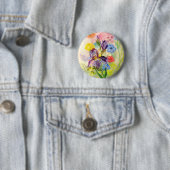 Button "Paarse Iris" (In situ)