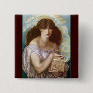 Button: "Pandora" Vierkante Button 5,1 Cm