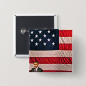 Button Patriottische Tender Obama 2012 (Voorkant /achterkant)