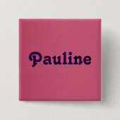 Button Pauline (Voorkant)
