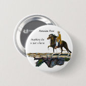 Button, Peruaanse bergtrein Ronde Button 5,7 Cm (Voorkant /achterkant)