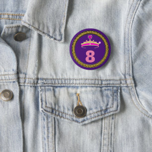 Button - Prinses 8e Verjaardag Tiara