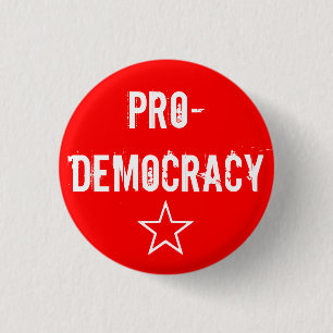 Button "Pro-democratie"