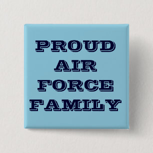 Button Proud Air Force Familie