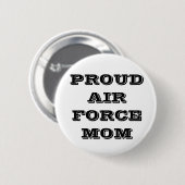Button Proud Air Force mama (Voorkant /achterkant)