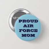 Button Proud Air Force mama (Voorkant /achterkant)