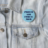 Button Proud Air Force mama (In situ)