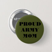 Button Proud Army Mam (Voorkant /achterkant)