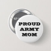 Button Proud Army Mam (Voorkant /achterkant)