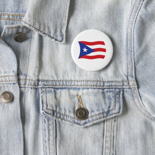 Button Puerto Rico Flag (In situ)